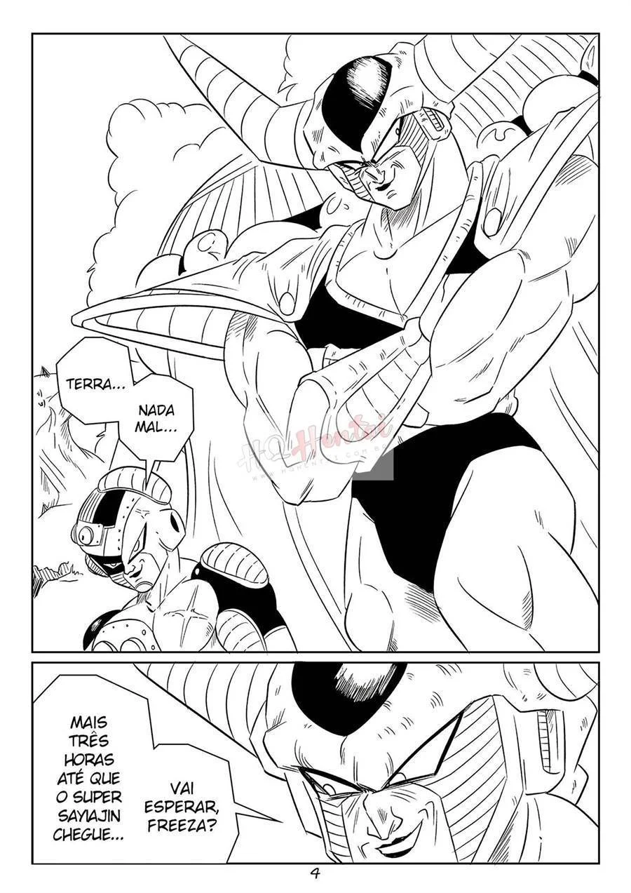 Bulma Submetida por Rei Cold e Freeza em Orgia Proibida - Hentai Dragon Ball Explícito