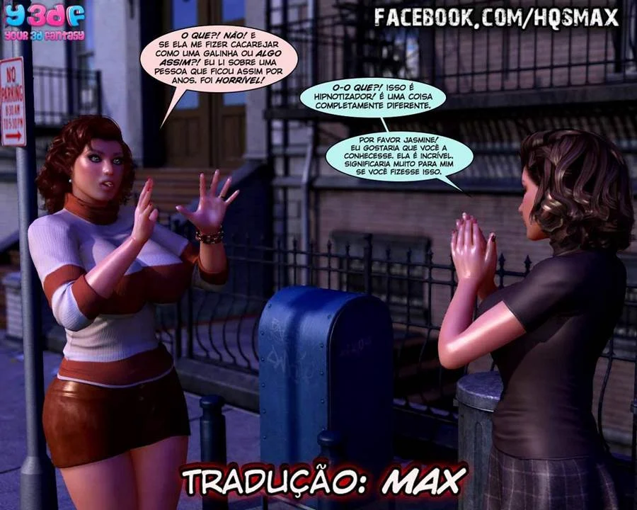 Traição Proibida: Família em Orgia Explícita de Sexo 3D nos Quadrinhos