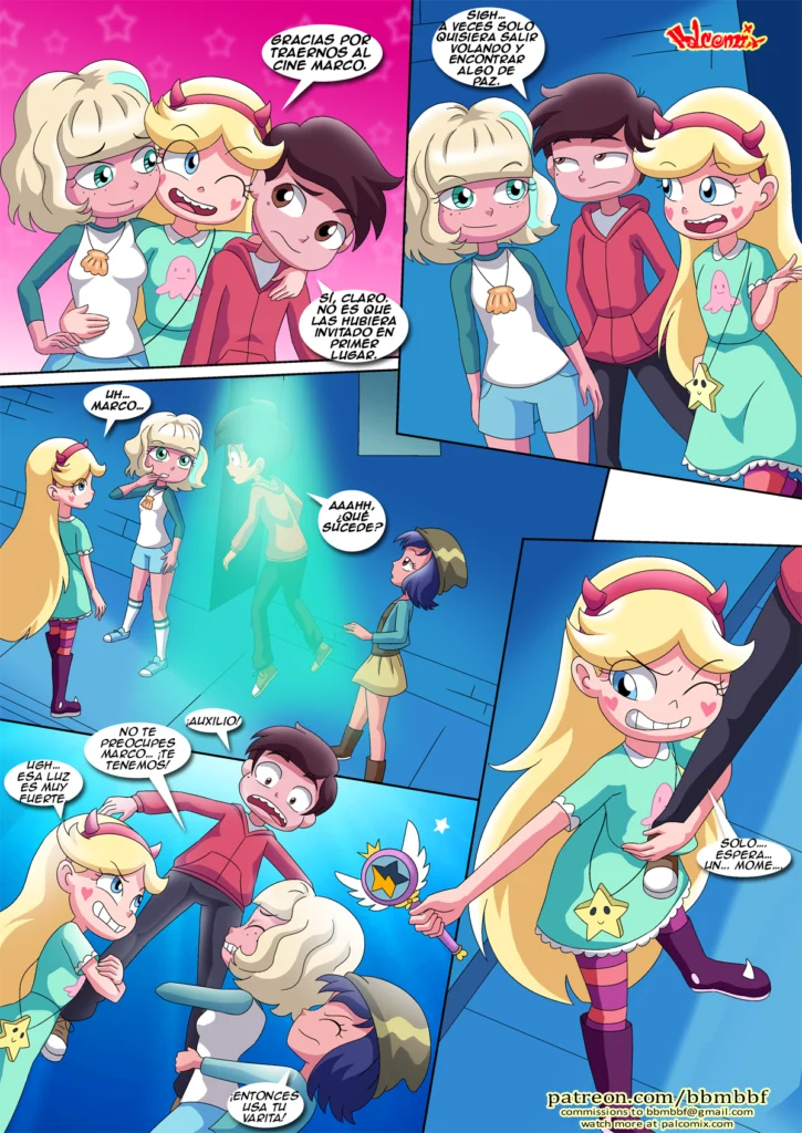 Aventuras Explícitas da Princesa Marco em Perigo: Hentai Ardente em HQ