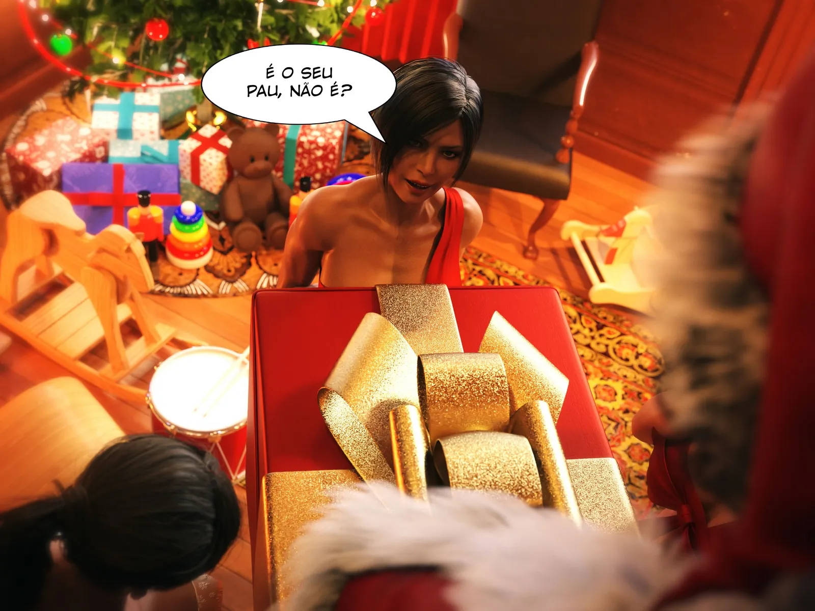 Residente Perverso: Natal com Muito Sexo Explícito em 3D