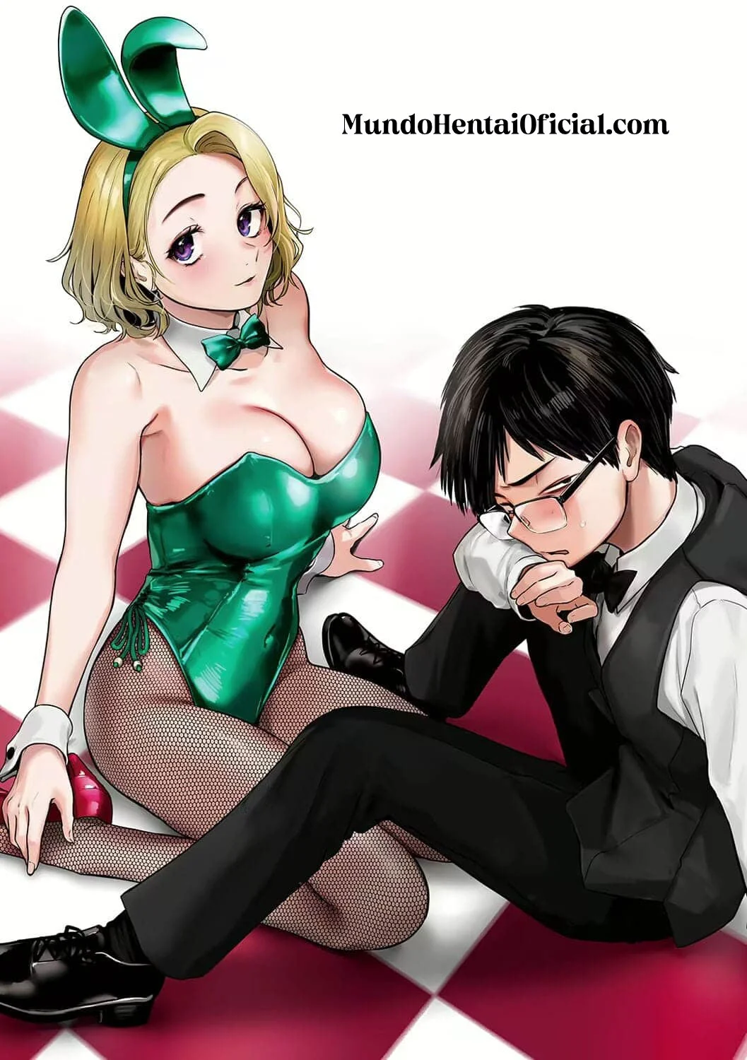 Reunião Pecaminosa: Hentai Explícito de Quatro na Mesa de Escritório