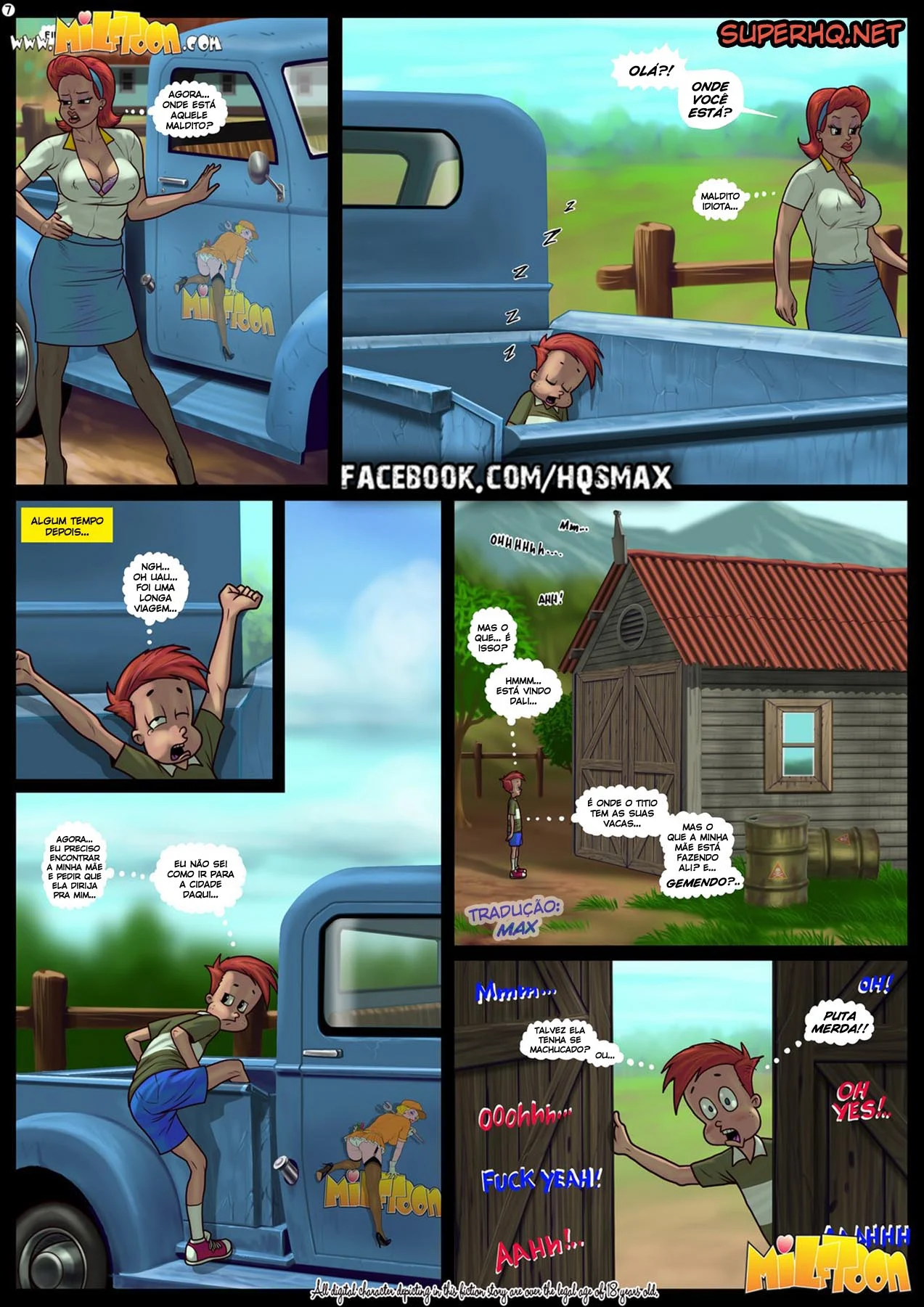 Johnny Enorme: Aventuras Eróticas em HQ com Cenas Explícitas de Luxúria