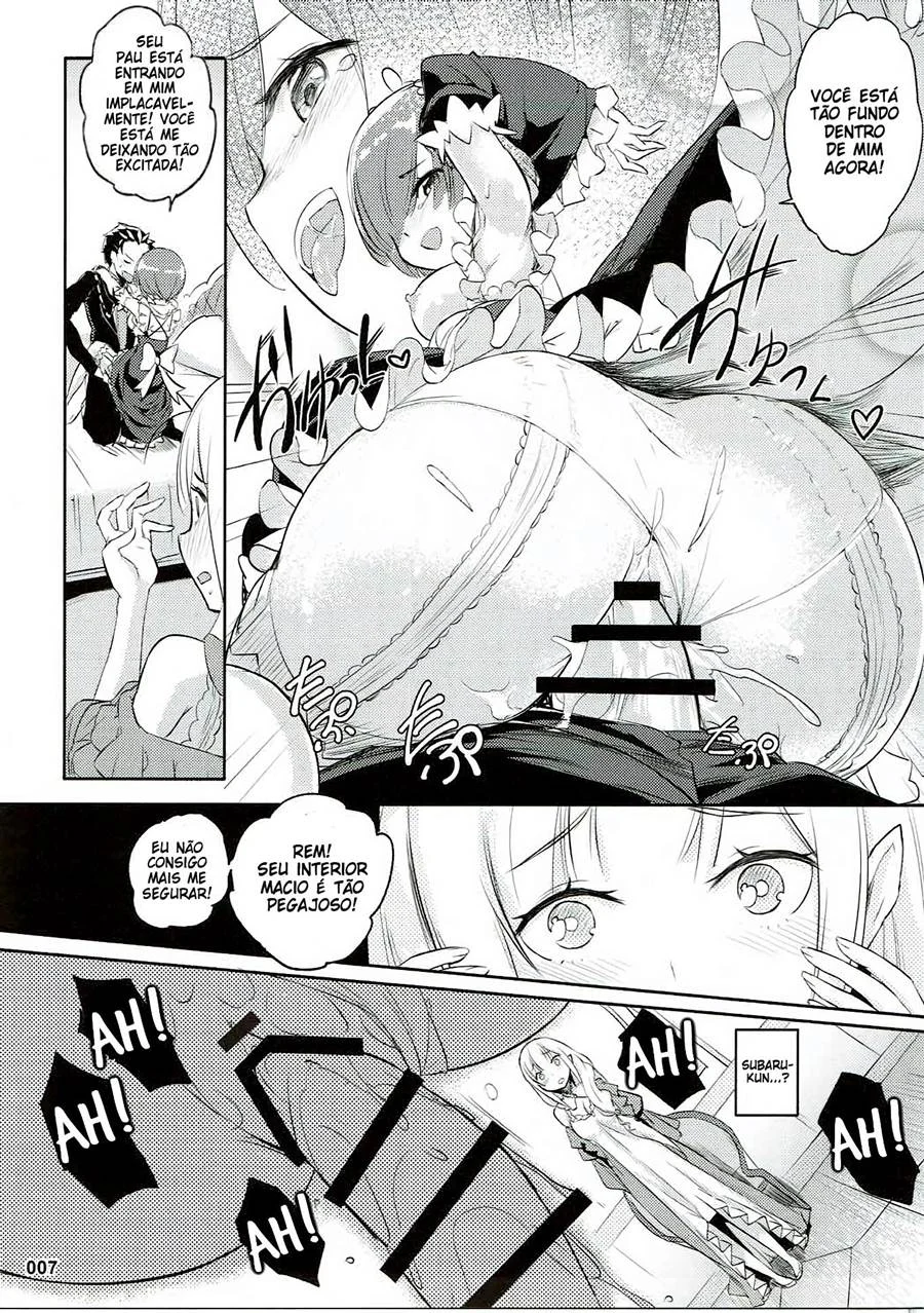 RE:Zero - Sexo Explícito com Emilia na História Proibida Pós-Conclusão RE:Zero - Sexo Explícito com Emilia na História Proibida Pós-Conclusão