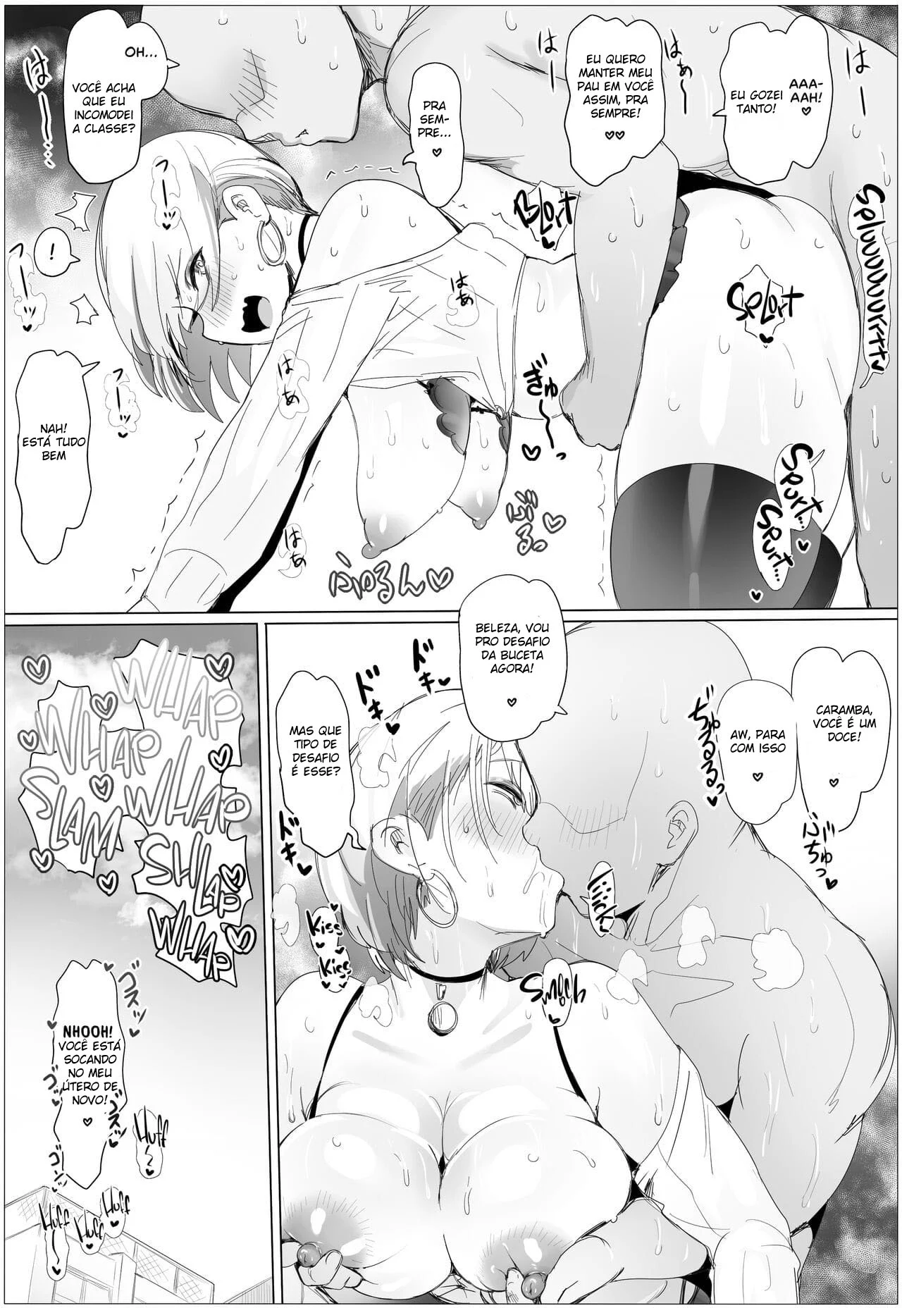 Abuso Explícito de Riimu Imoral - Quadrinhos de Sexo Sem Limites