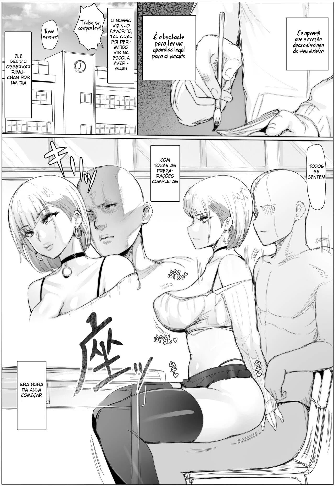 Abuso Explícito de Riimu Imoral - Quadrinhos de Sexo Sem Limites