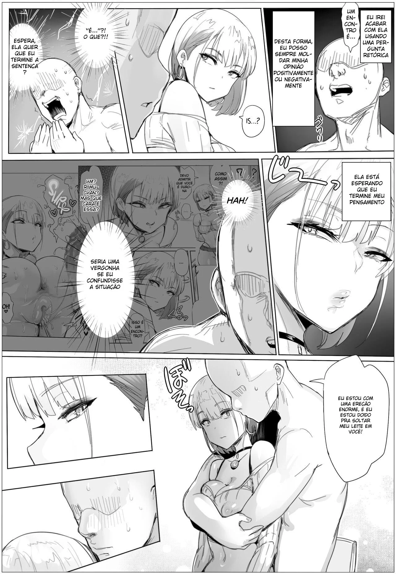 Abuso Explícito de Riimu Imoral - Quadrinhos de Sexo Sem Limites