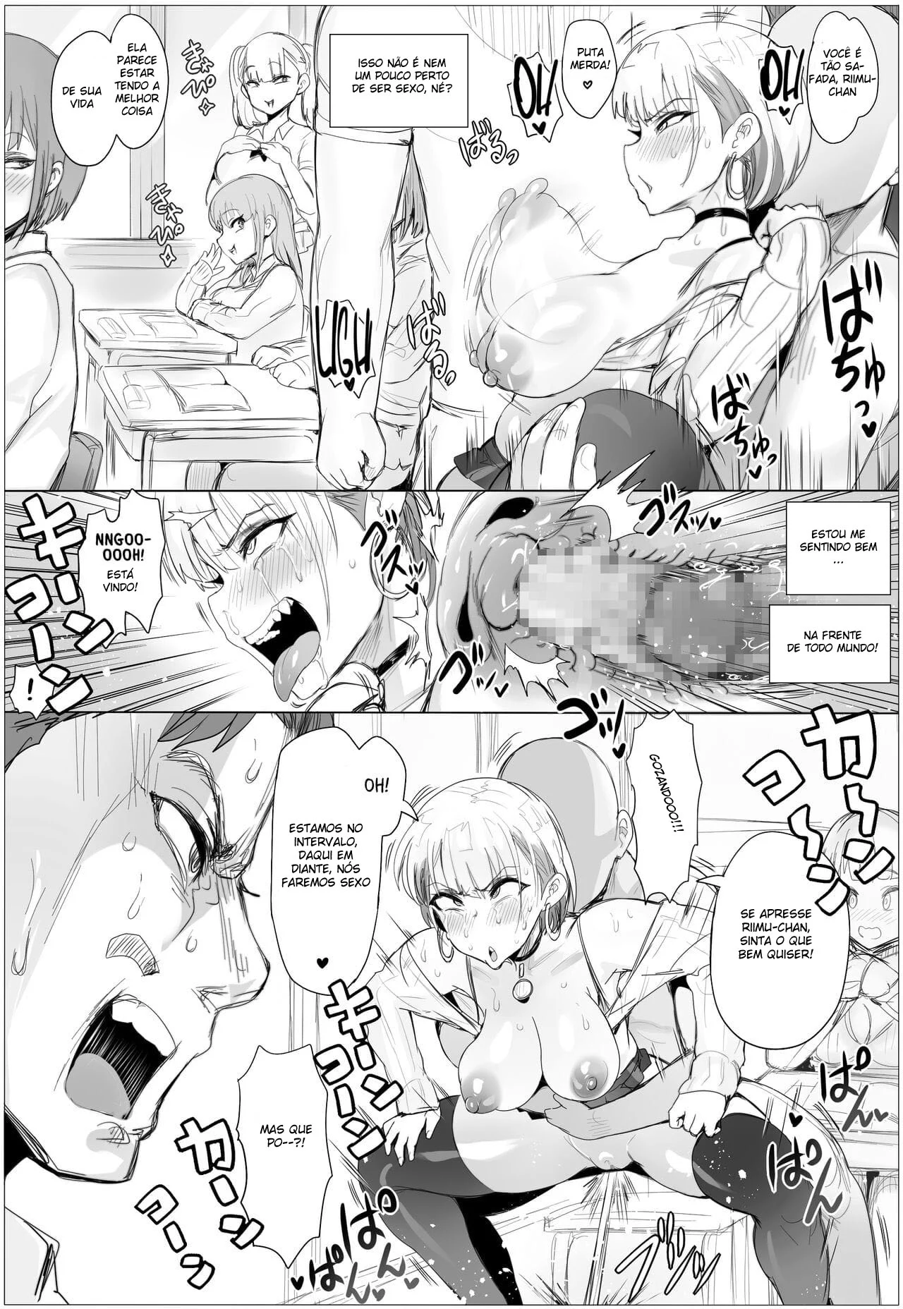 Abuso Explícito de Riimu Imoral - Quadrinhos de Sexo Sem Limites