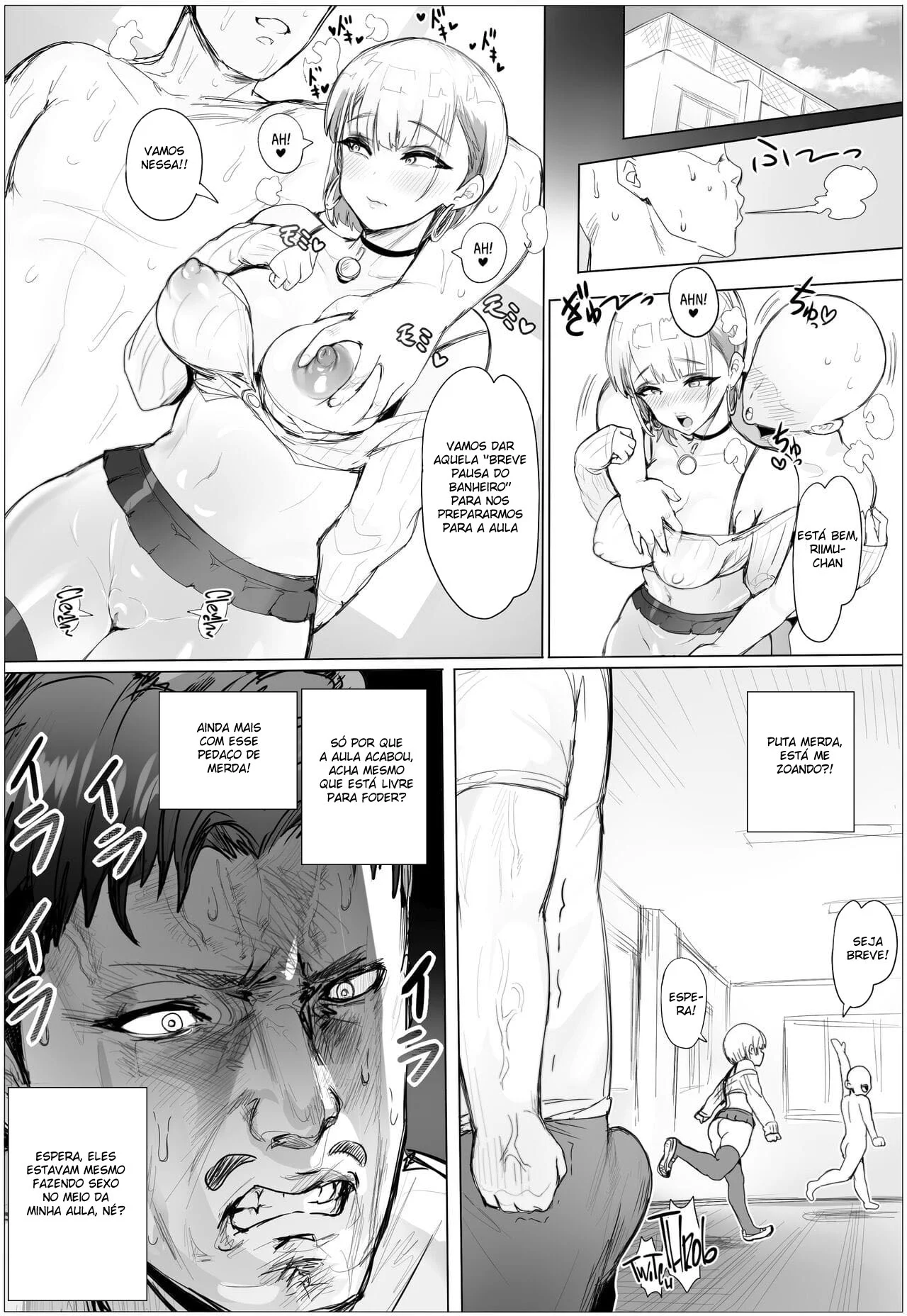 Abuso Explícito de Riimu Imoral - Quadrinhos de Sexo Sem Limites