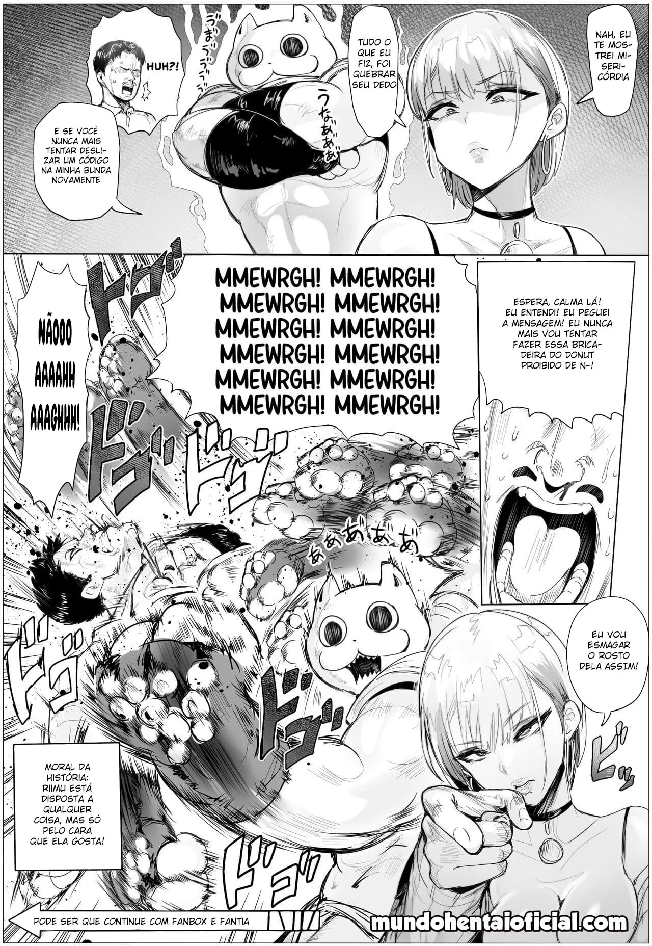 Abuso Explícito de Riimu Imoral - Quadrinhos de Sexo Sem Limites