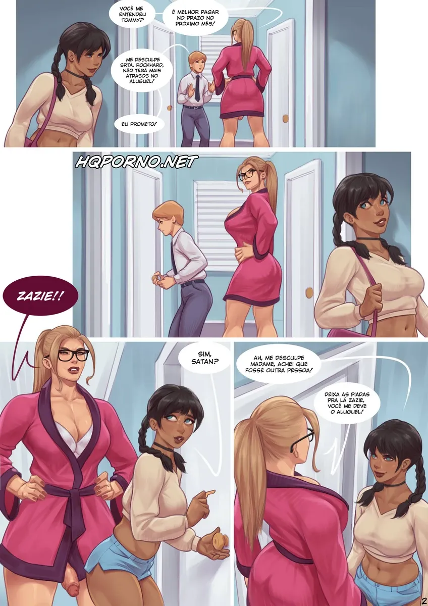 Herdeiro Erótico: Contratação Explícita de Futanari em HQ Afiada