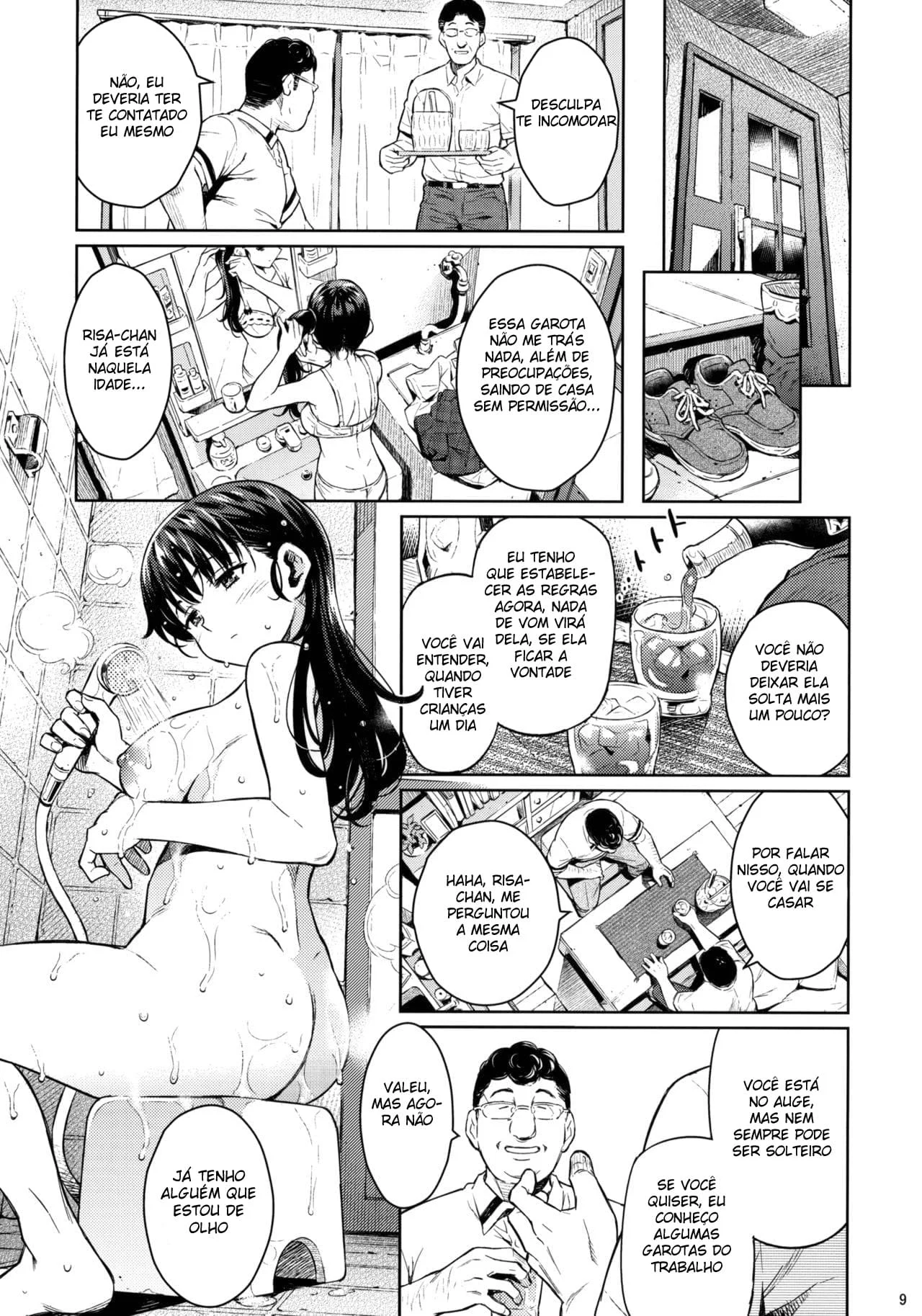 Louca de Tesão: Aulas Pecaminosas em Quadrinhos de Sexo Explícito