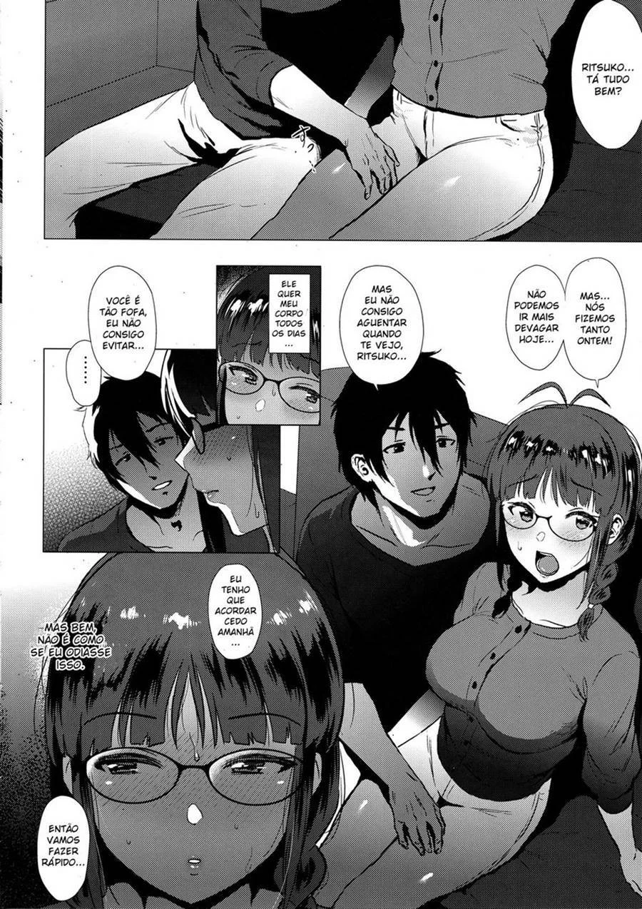 Ritsuko quer ser prenha de gozo viril - Quadrinhos Pornô Explícito