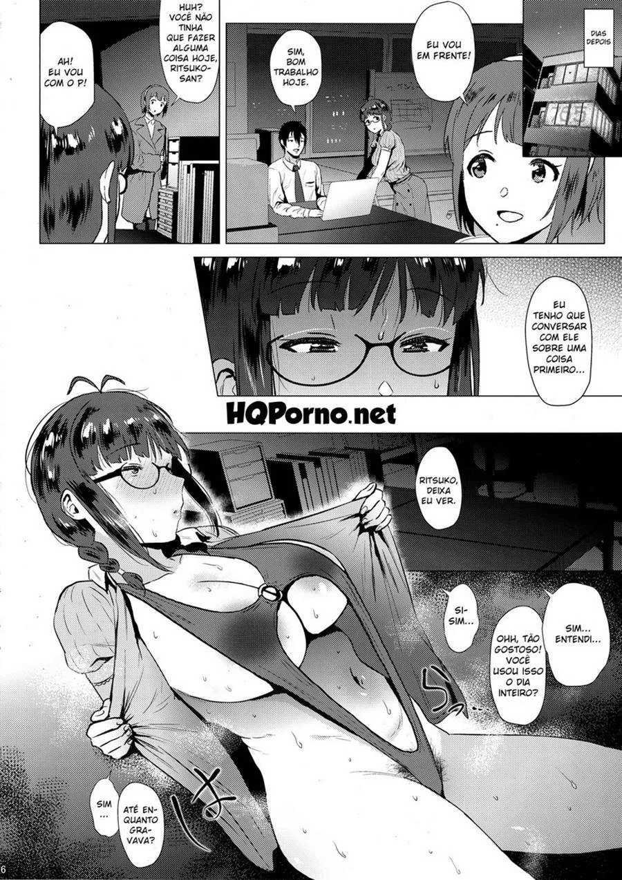 Ritsuko quer ser prenha de gozo viril - Quadrinhos Pornô Explícito
