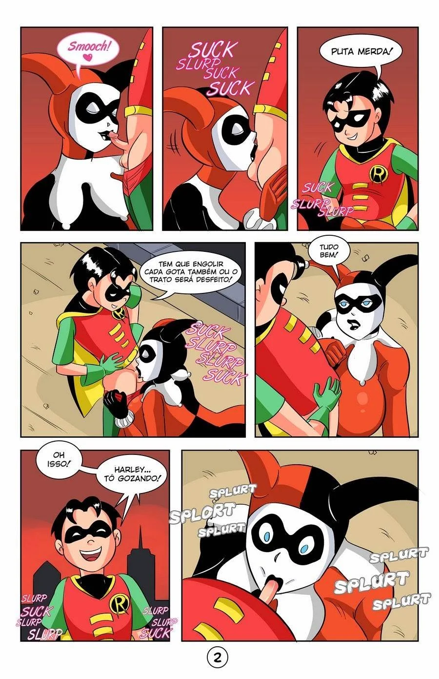 Robin, Arlequina e Mulher-Gato: As Heroínas Mais Safadas dos Quadrinhos em Cenas Explícitas