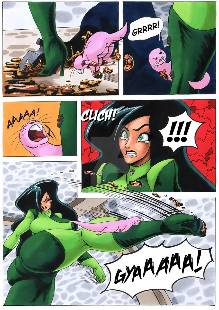 Ron Stoppable Domina Com Suas Novas Escravas Sexuais - HQ Explícita de Kim Possible