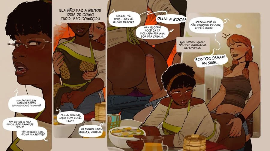 Puta Inquilina Futanari Me Enche de Porra Sem Parar: Hentai Explícito