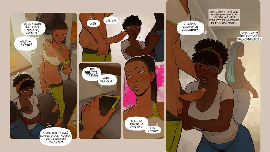 Puta Inquilina Futanari Me Enche de Porra Sem Parar: Hentai Explícito