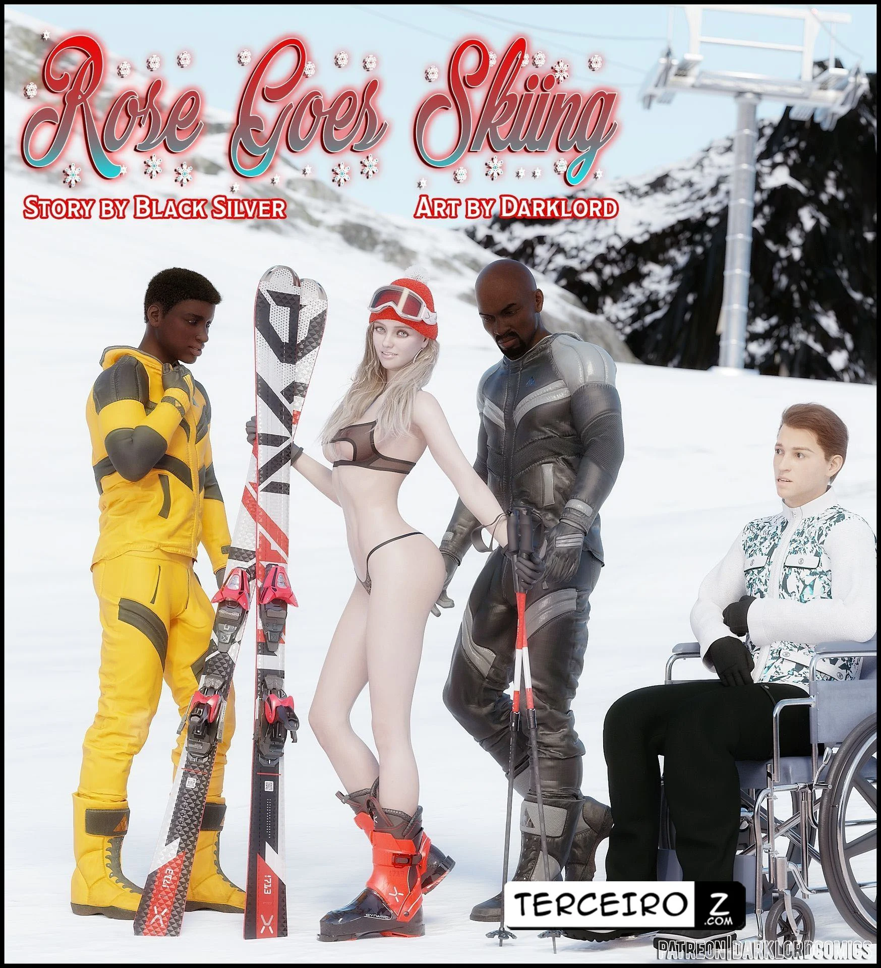 Quadrinhos Pornô 3D: A Aventura Erótica de Rose na Neve Quadrinhos Pornô 3D: A Aventura Erótica de Rose na Neve