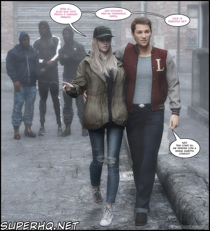 Conteúdo Explícito - Aventuras Eróticas de Little Red Riding Hood em HQ 3D