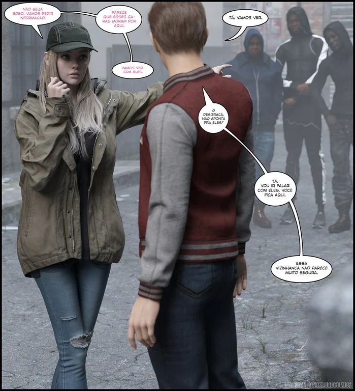 Conteúdo Explícito - Aventuras Eróticas de Little Red Riding Hood em HQ 3D