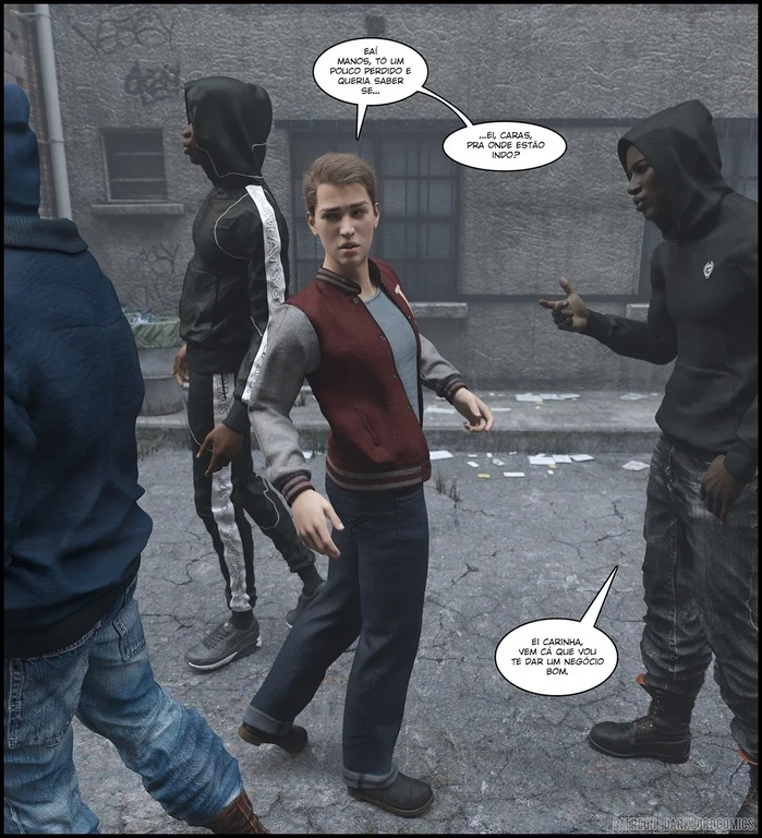 Conteúdo Explícito - Aventuras Eróticas de Little Red Riding Hood em HQ 3D