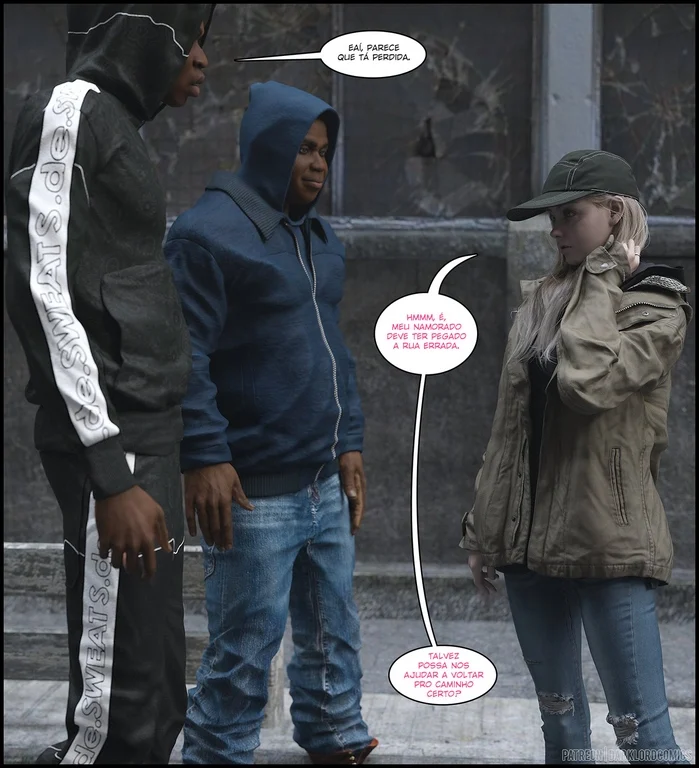 Conteúdo Explícito - Aventuras Eróticas de Little Red Riding Hood em HQ 3D