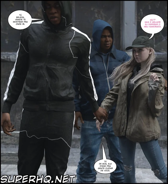 Conteúdo Explícito - Aventuras Eróticas de Little Red Riding Hood em HQ 3D