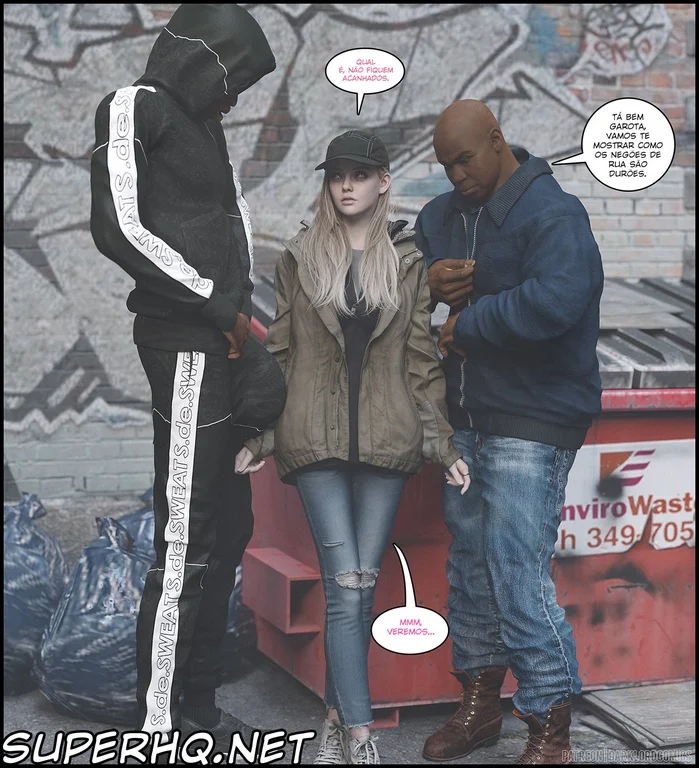 Conteúdo Explícito - Aventuras Eróticas de Little Red Riding Hood em HQ 3D