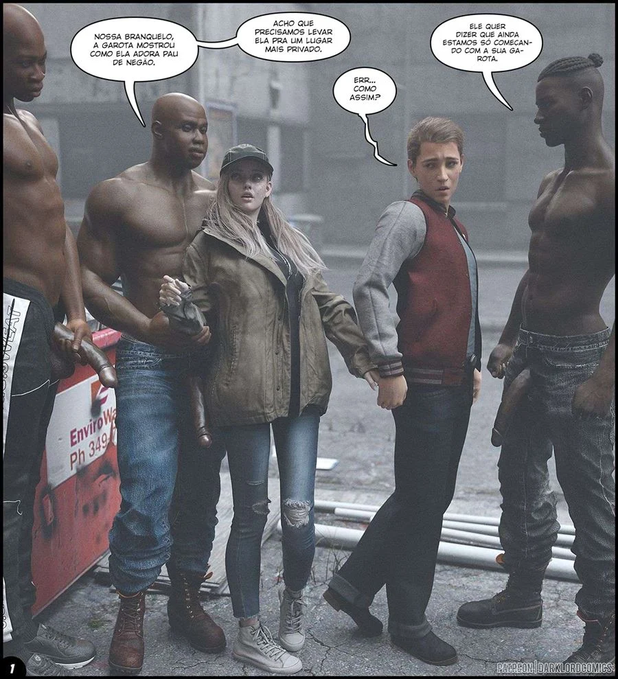 Aventuras Eróticas de Rose com Seu Capuz: Quadrinhos 3D Proibidos