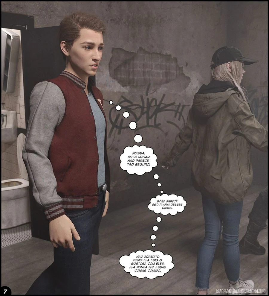 Aventuras Eróticas de Rose com Seu Capuz: Quadrinhos 3D Proibidos