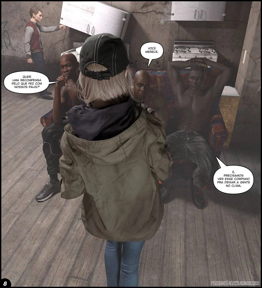 Aventuras Eróticas de Rose com Seu Capuz: Quadrinhos 3D Proibidos