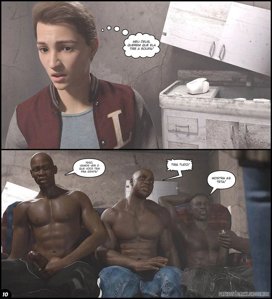 Aventuras Eróticas de Rose com Seu Capuz: Quadrinhos 3D Proibidos