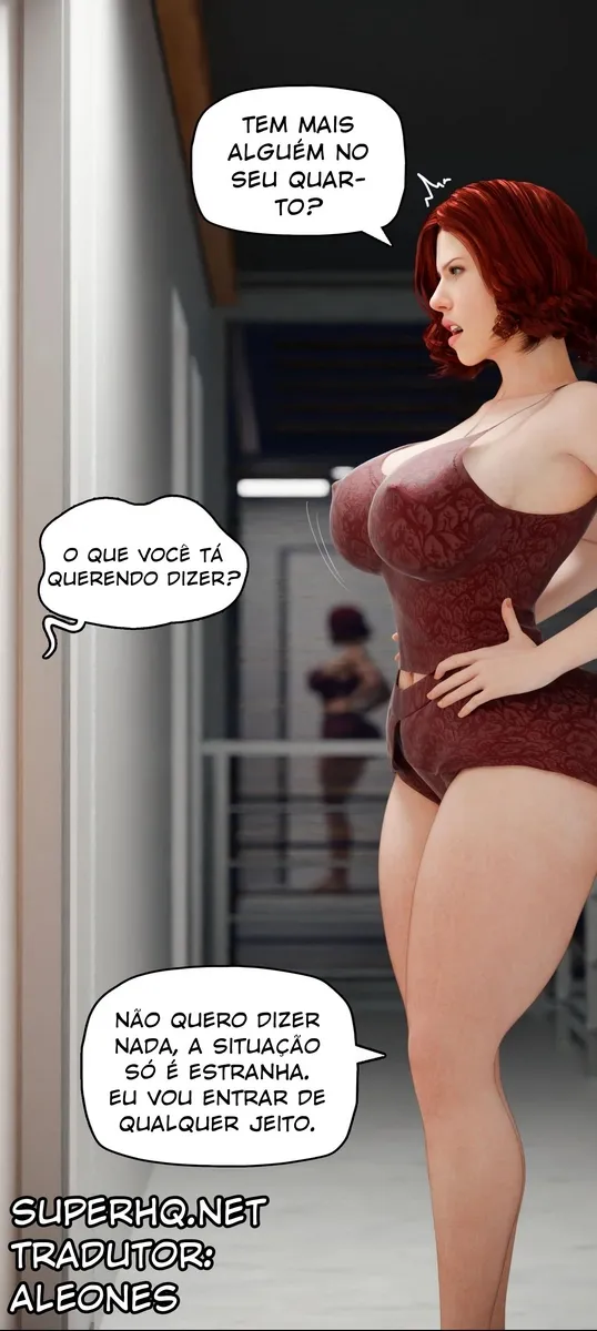 Vizinha Viúva Enfrenta a Solidão com Fogo na Cama | HQ 3D +18