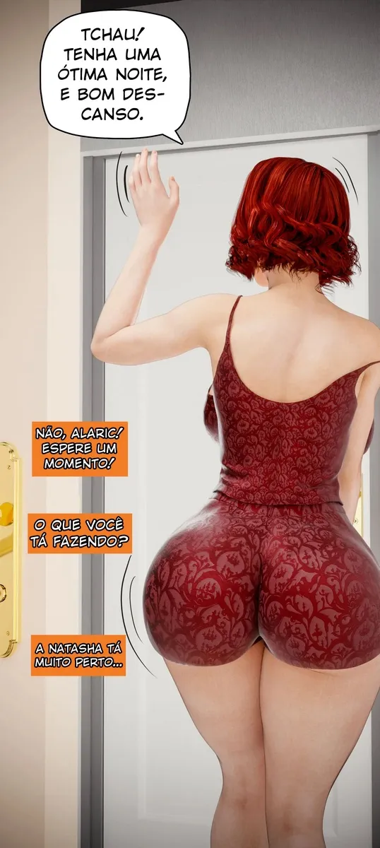 Vizinha Viúva Enfrenta a Solidão com Fogo na Cama | HQ 3D +18