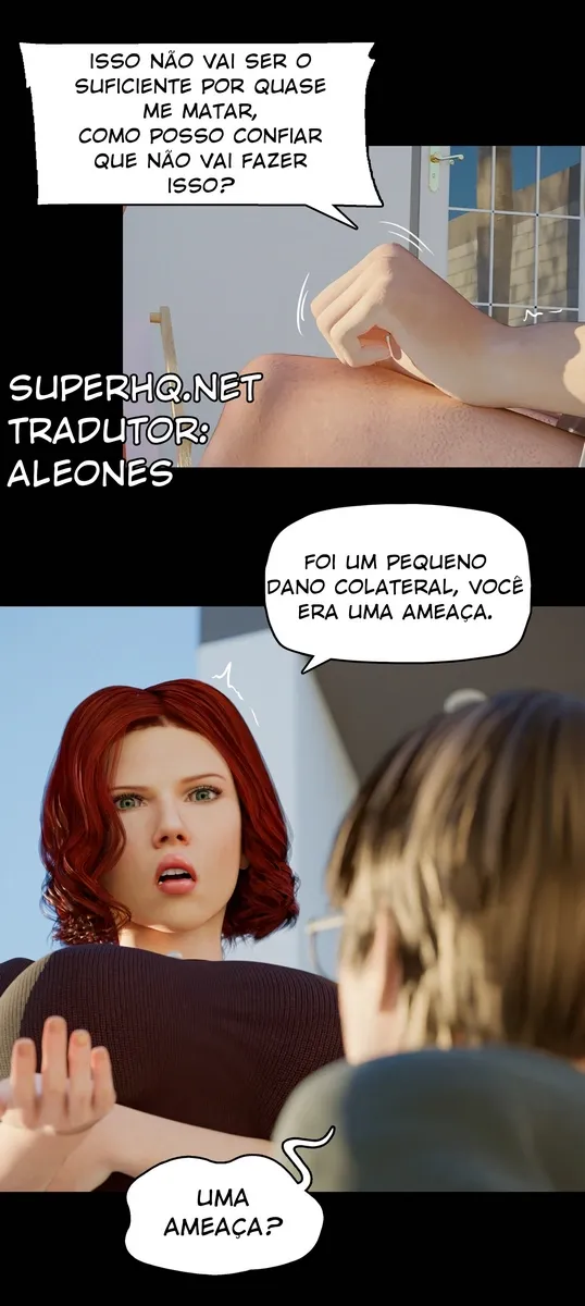 Viúva Vizinha Depravada - Fodelança 3D Explícita Quadrinhos Proibidos