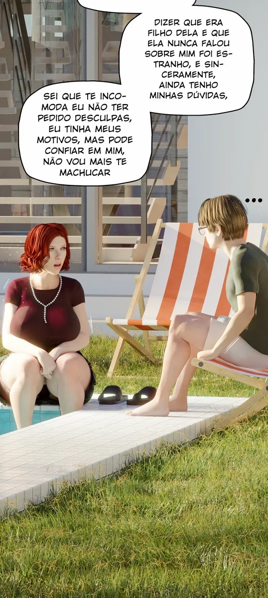 Viúva Vizinha Depravada - Fodelança 3D Explícita Quadrinhos Proibidos