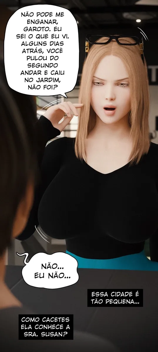 Vizinha Viúva Enlouquecida de Tesão | Cena Quente em 3D Explícita