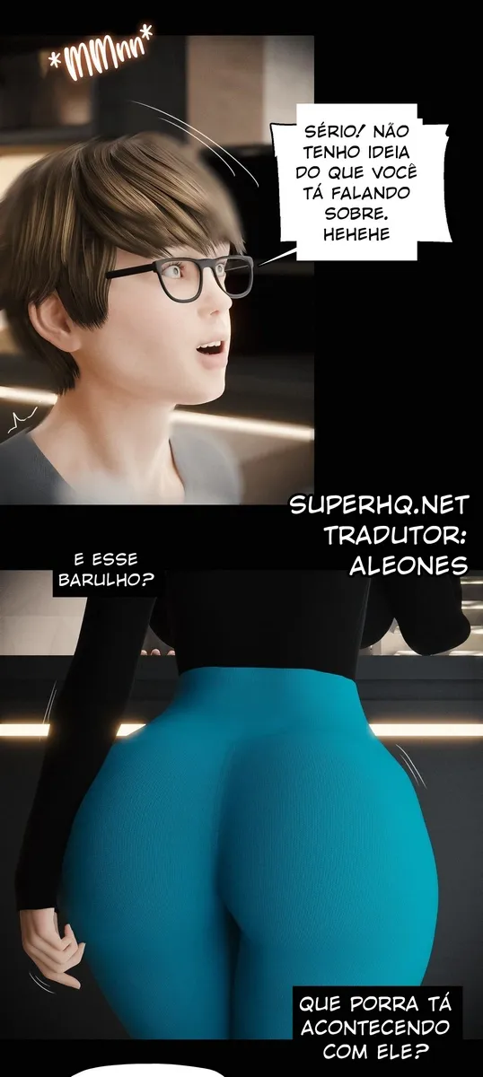 Vizinha Viúva Enlouquecida de Tesão | Cena Quente em 3D Explícita