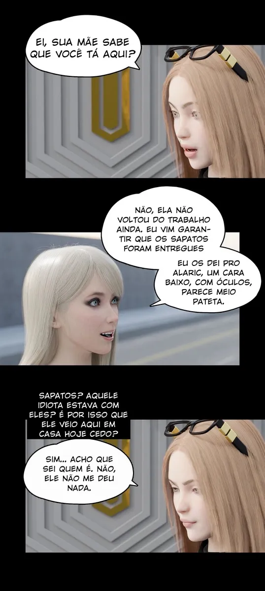 Vizinha Viúva Sedutora: Foda Quente em HQ 3D Explícita