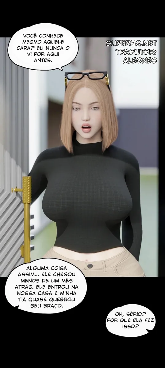 Vizinha Viúva Sedutora: Foda Quente em HQ 3D Explícita