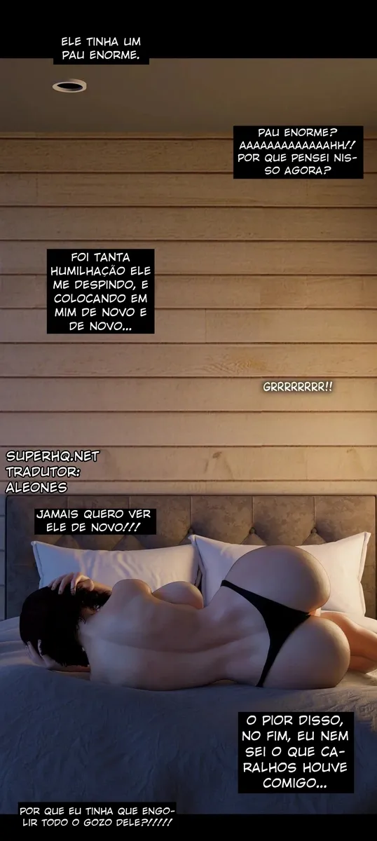 Sexo Explícito com a Viúva Delícia do Lado - HQ 3D