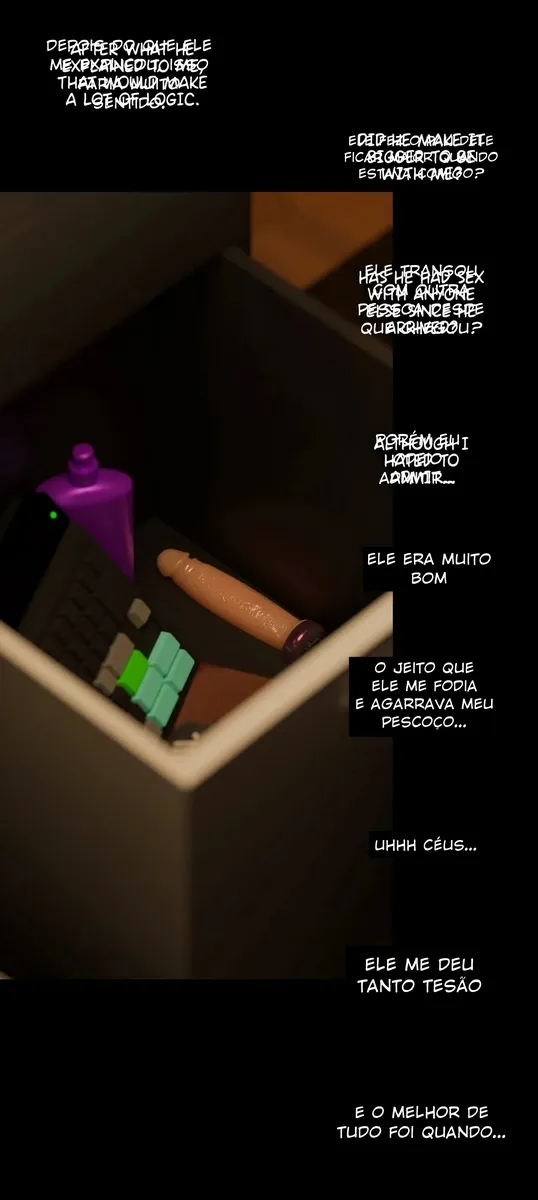 Sexo Explícito com a Viúva Delícia do Lado - HQ 3D