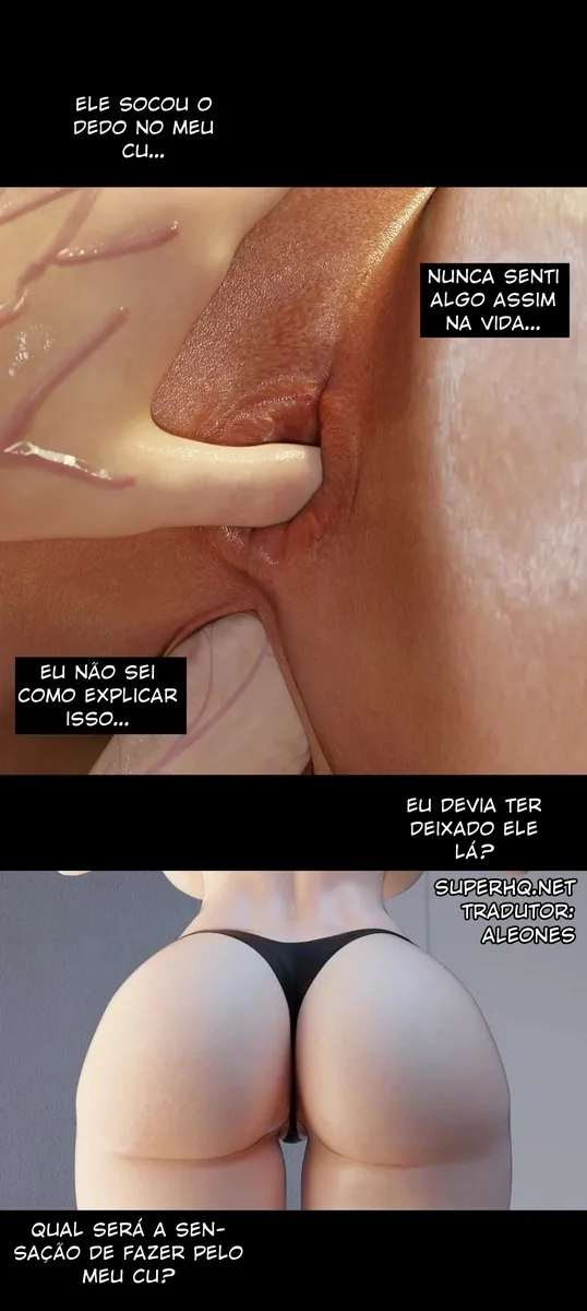 Sexo Explícito com a Viúva Delícia do Lado - HQ 3D