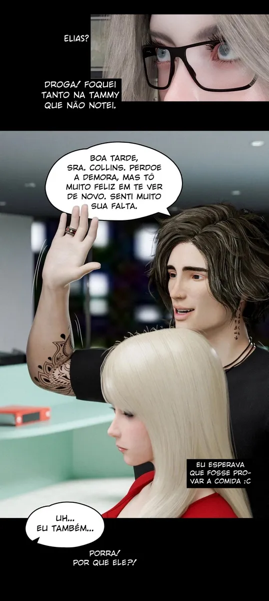 Sexo Explícito com a Viúva Delícia do Lado - HQ 3D