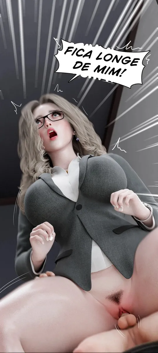 Sexo Explícito com a Viúva Delícia do Lado - HQ 3D