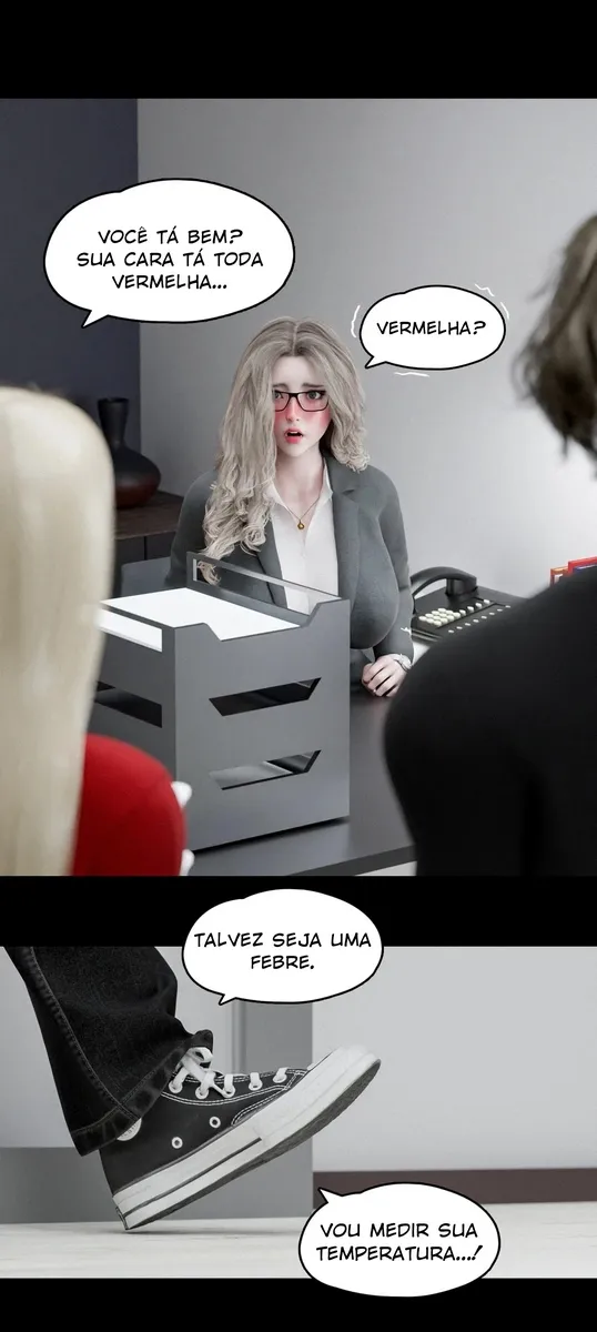 Sexo Explícito com a Viúva Delícia do Lado - HQ 3D