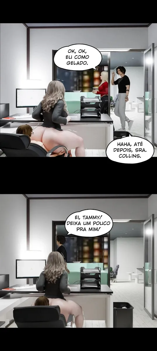 Sexo Explícito com a Viúva Delícia do Lado - HQ 3D
