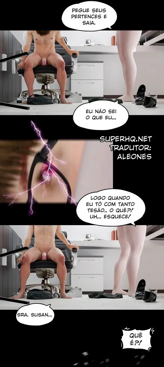 Sexo Explícito com a Viúva Delícia do Lado - HQ 3D