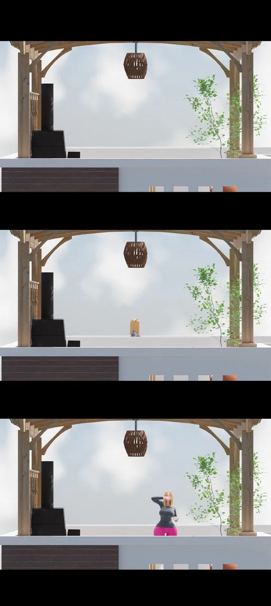 Vizinha Viúva Faminta Suplica por Sexo Selvagem em HQ Picante 3D