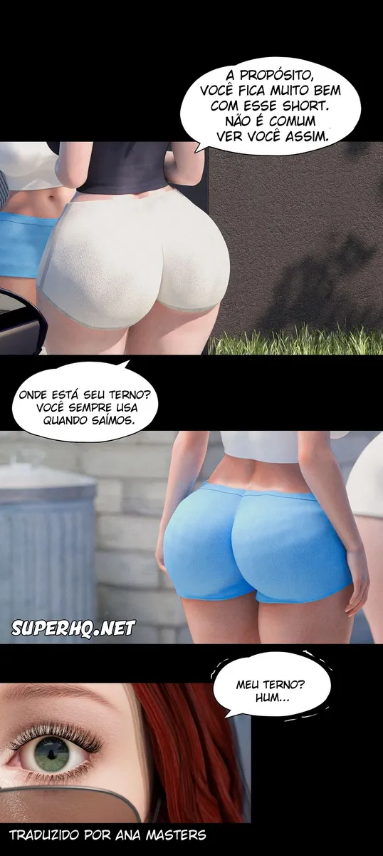 Vizinha Viúva Faminta Suplica por Sexo Selvagem em HQ Picante 3D